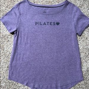 Purple Club Pilates flowy shirt. Size small.